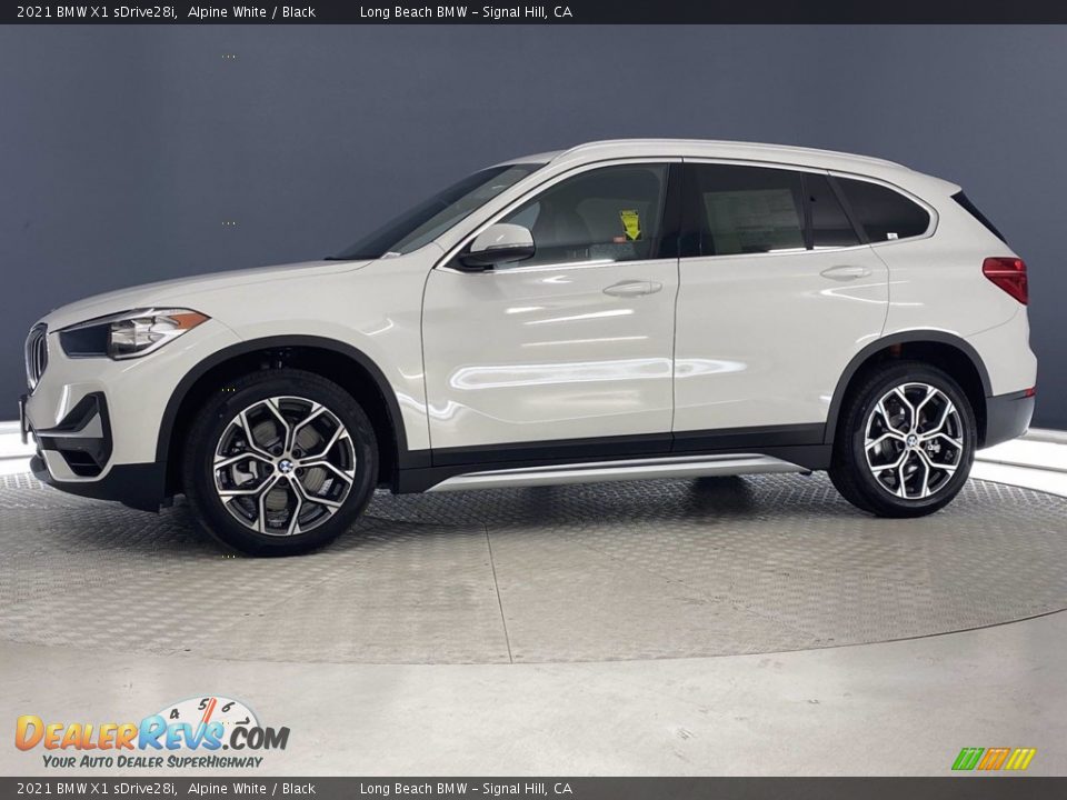 2021 BMW X1 sDrive28i Alpine White / Black Photo #6