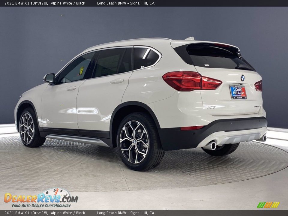 2021 BMW X1 sDrive28i Alpine White / Black Photo #7