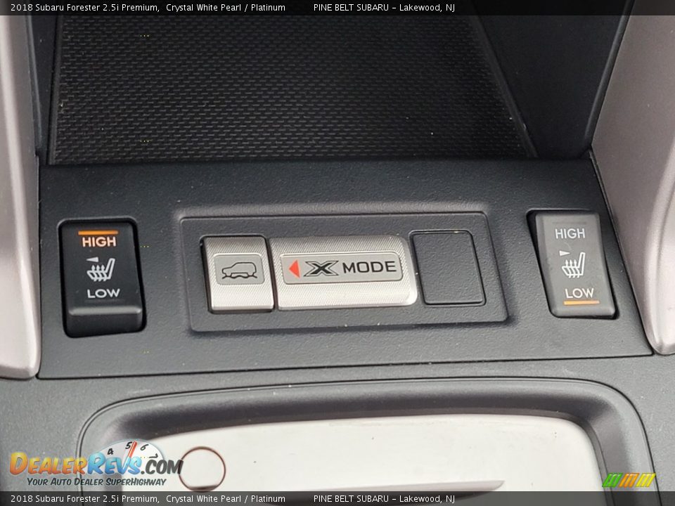 2018 Subaru Forester 2.5i Premium Crystal White Pearl / Platinum Photo #12