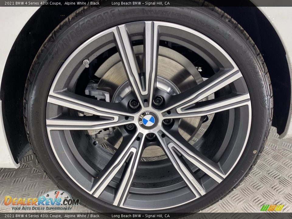 2021 BMW 4 Series 430i Coupe Alpine White / Black Photo #11