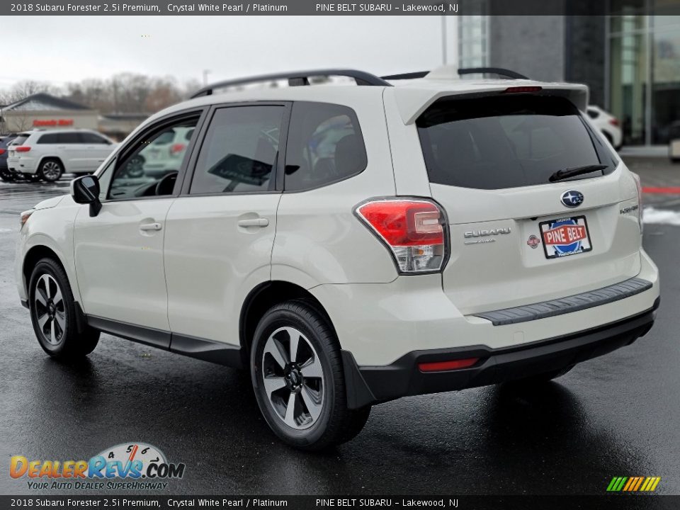 2018 Subaru Forester 2.5i Premium Crystal White Pearl / Platinum Photo #19