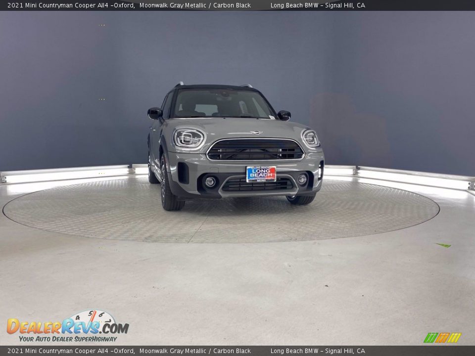 2021 Mini Countryman Cooper All4 -Oxford Moonwalk Gray Metallic / Carbon Black Photo #2