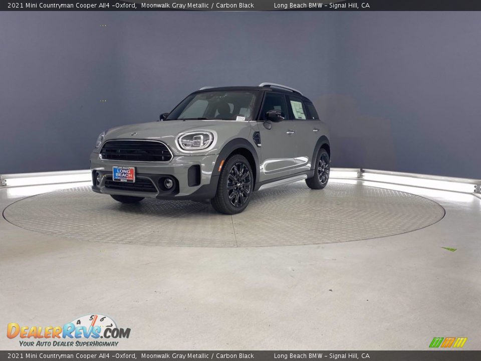 2021 Mini Countryman Cooper All4 -Oxford Moonwalk Gray Metallic / Carbon Black Photo #4