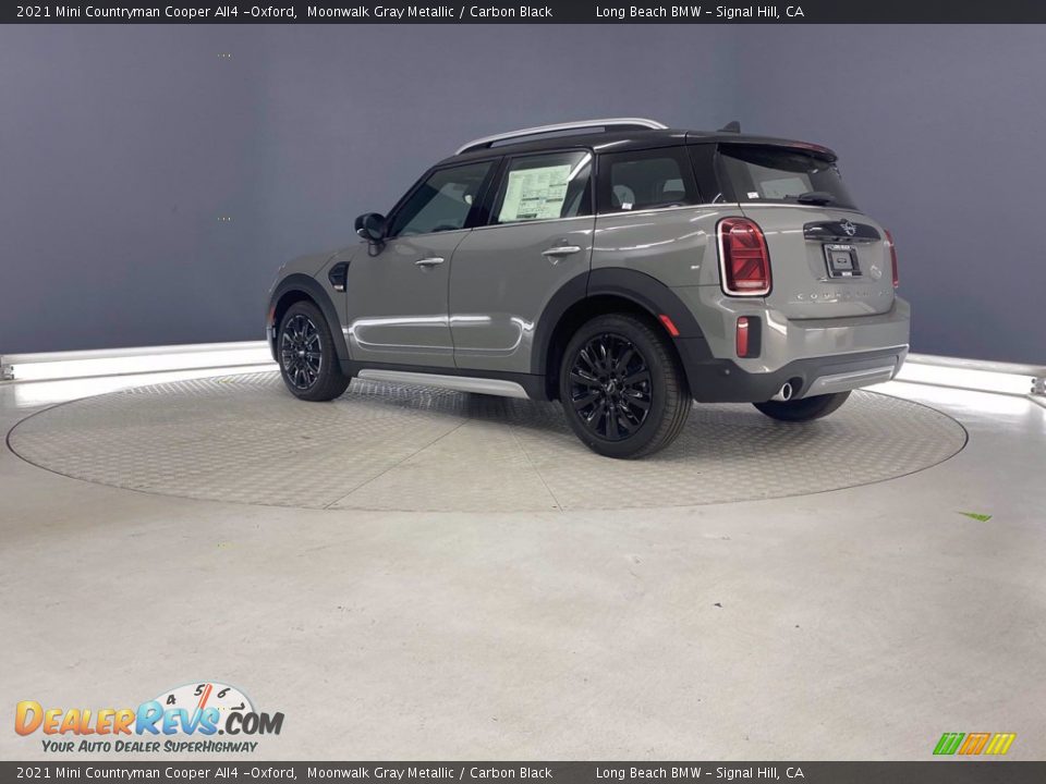 2021 Mini Countryman Cooper All4 -Oxford Moonwalk Gray Metallic / Carbon Black Photo #8