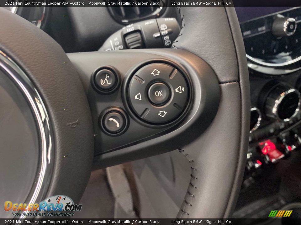 2021 Mini Countryman Cooper All4 -Oxford Moonwalk Gray Metallic / Carbon Black Photo #15