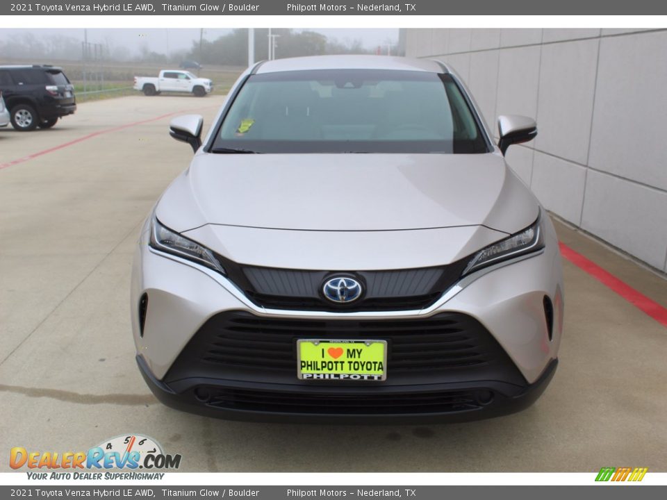 2021 Toyota Venza Hybrid LE AWD Titanium Glow / Boulder Photo #3