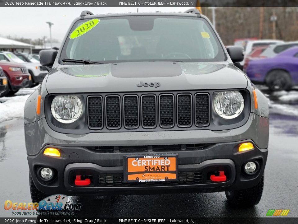 2020 Jeep Renegade Trailhawk 4x4 Sting-Gray / Black Photo #17