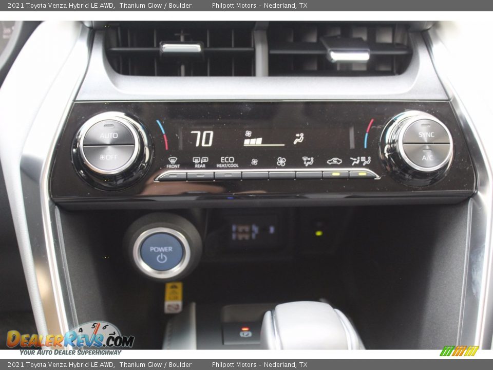 2021 Toyota Venza Hybrid LE AWD Titanium Glow / Boulder Photo #16