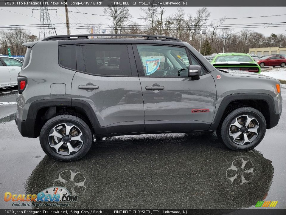 2020 Jeep Renegade Trailhawk 4x4 Sting-Gray / Black Photo #23