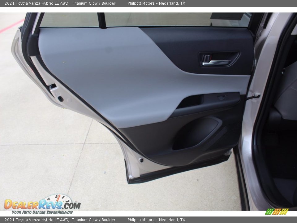 2021 Toyota Venza Hybrid LE AWD Titanium Glow / Boulder Photo #19