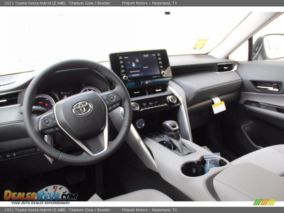 2021 Toyota Venza Hybrid LE AWD Titanium Glow / Boulder Photo #21