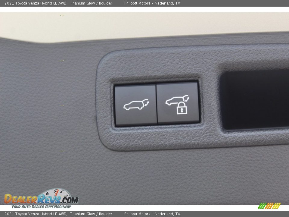 2021 Toyota Venza Hybrid LE AWD Titanium Glow / Boulder Photo #24