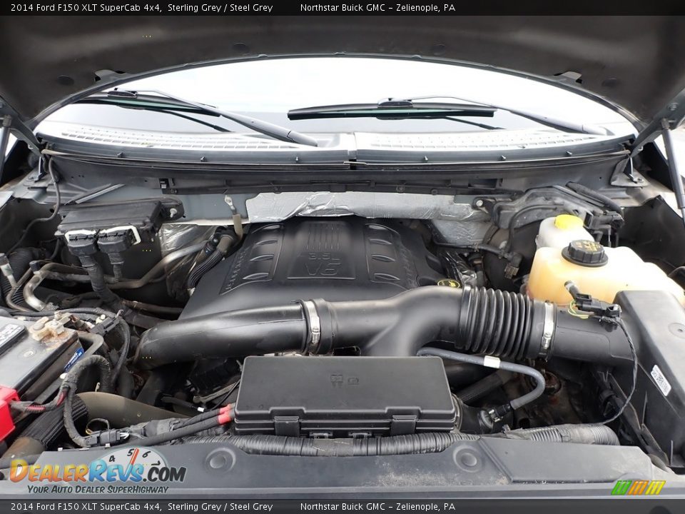 2014 Ford F150 XLT SuperCab 4x4 Sterling Grey / Steel Grey Photo #2