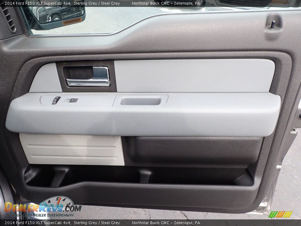 2014 Ford F150 XLT SuperCab 4x4 Sterling Grey / Steel Grey Photo #7