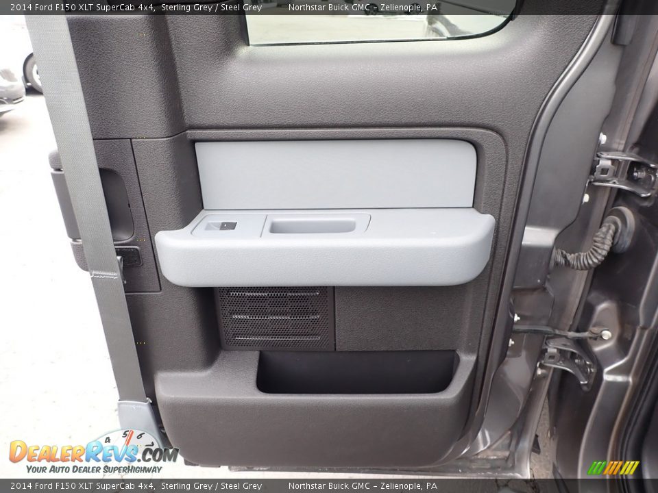2014 Ford F150 XLT SuperCab 4x4 Sterling Grey / Steel Grey Photo #8