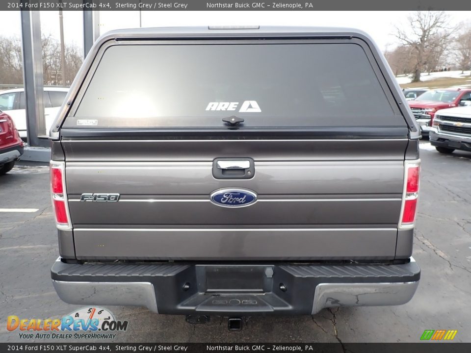 2014 Ford F150 XLT SuperCab 4x4 Sterling Grey / Steel Grey Photo #11