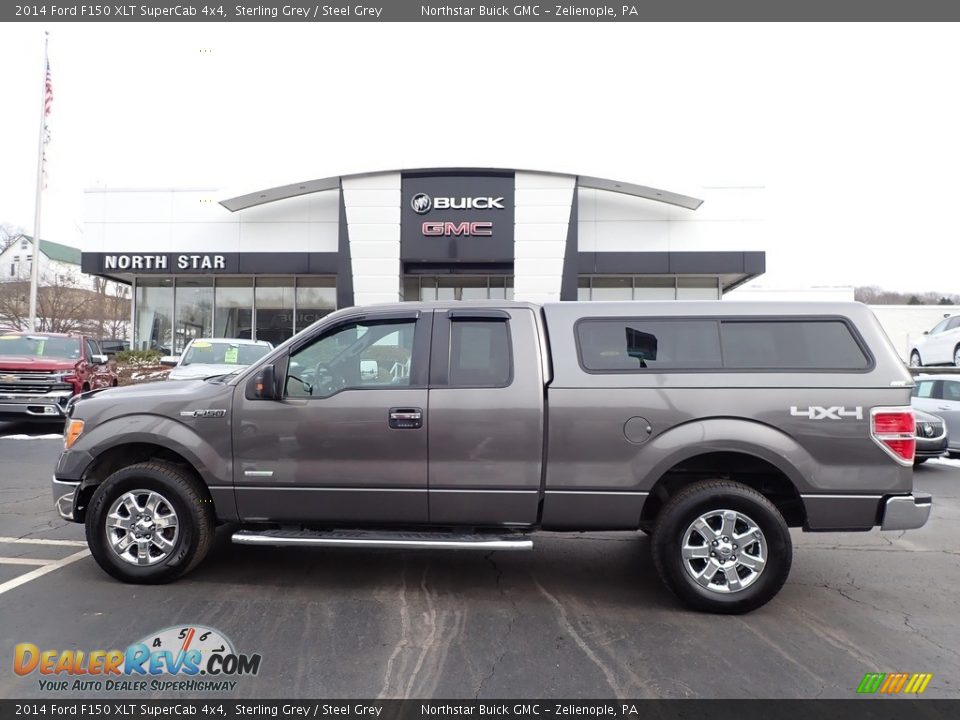 2014 Ford F150 XLT SuperCab 4x4 Sterling Grey / Steel Grey Photo #15