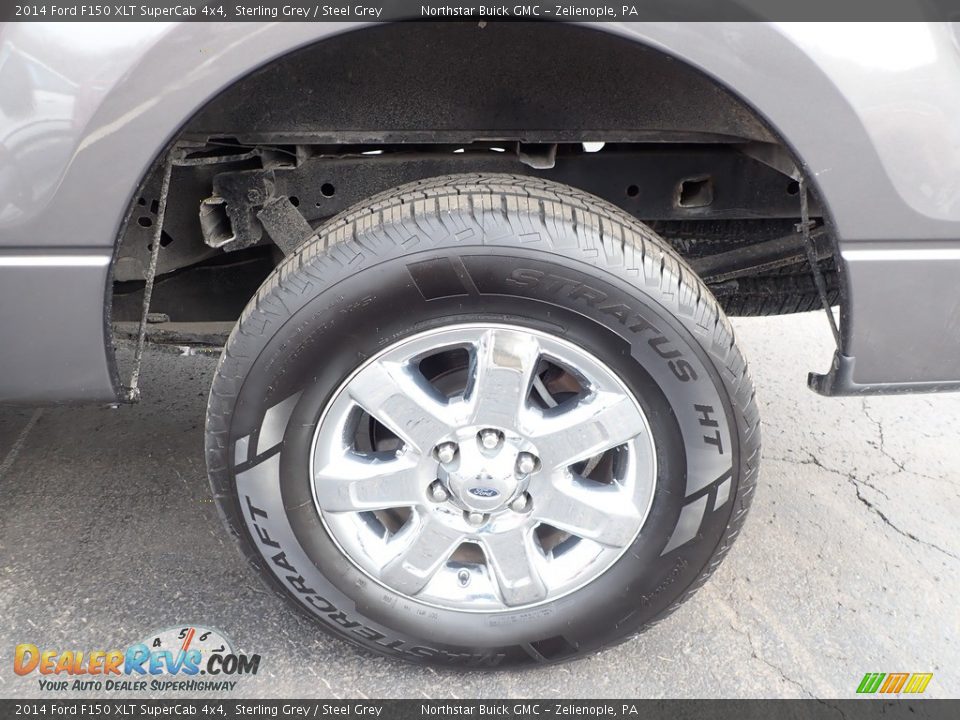 2014 Ford F150 XLT SuperCab 4x4 Sterling Grey / Steel Grey Photo #16