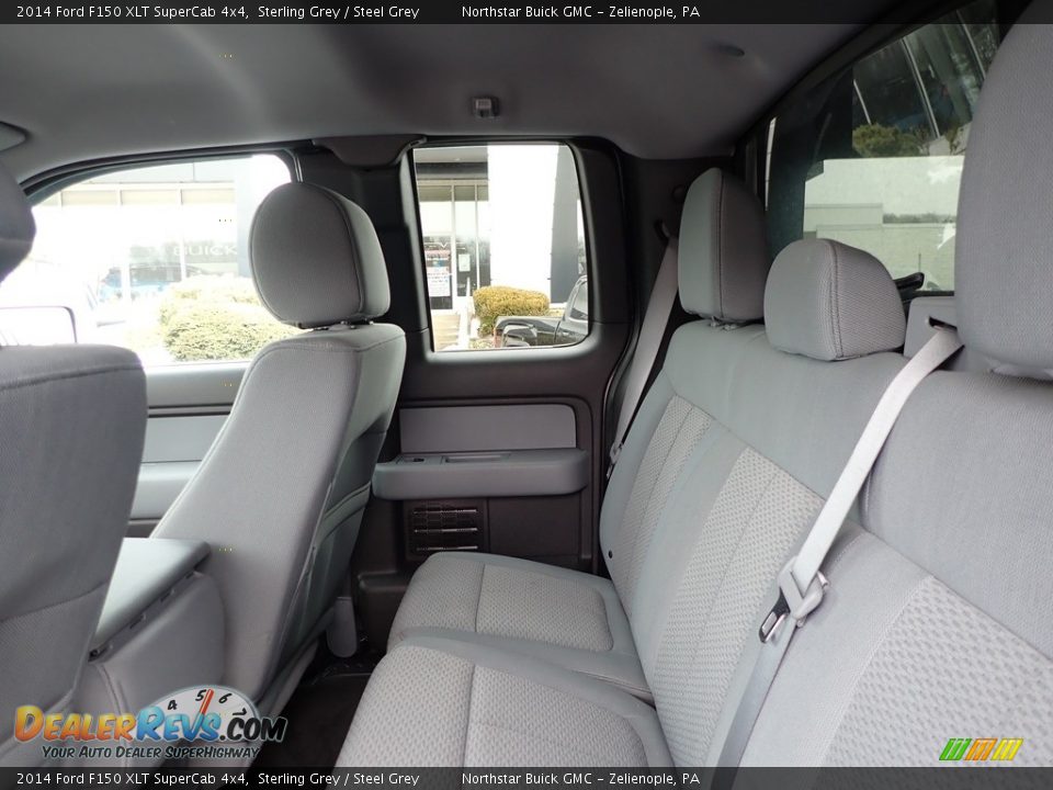 2014 Ford F150 XLT SuperCab 4x4 Sterling Grey / Steel Grey Photo #19