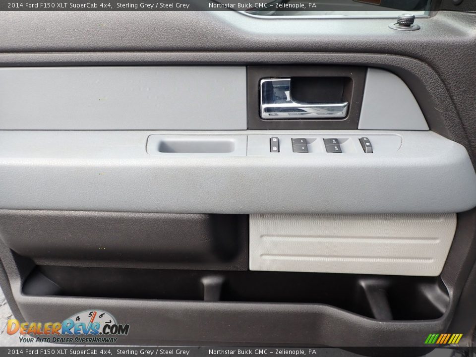 2014 Ford F150 XLT SuperCab 4x4 Sterling Grey / Steel Grey Photo #21