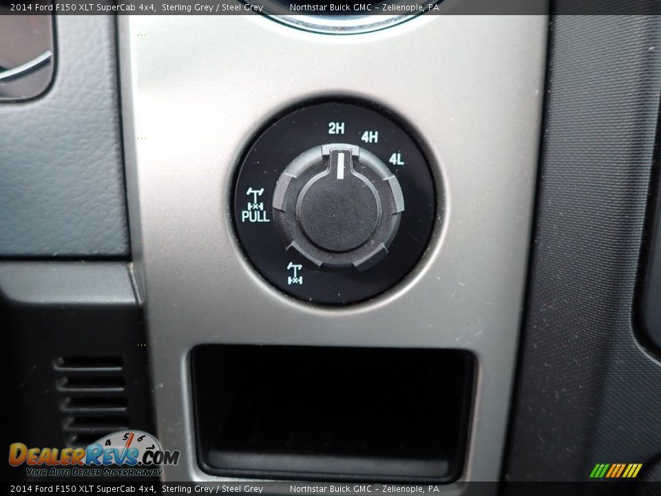 2014 Ford F150 XLT SuperCab 4x4 Sterling Grey / Steel Grey Photo #24