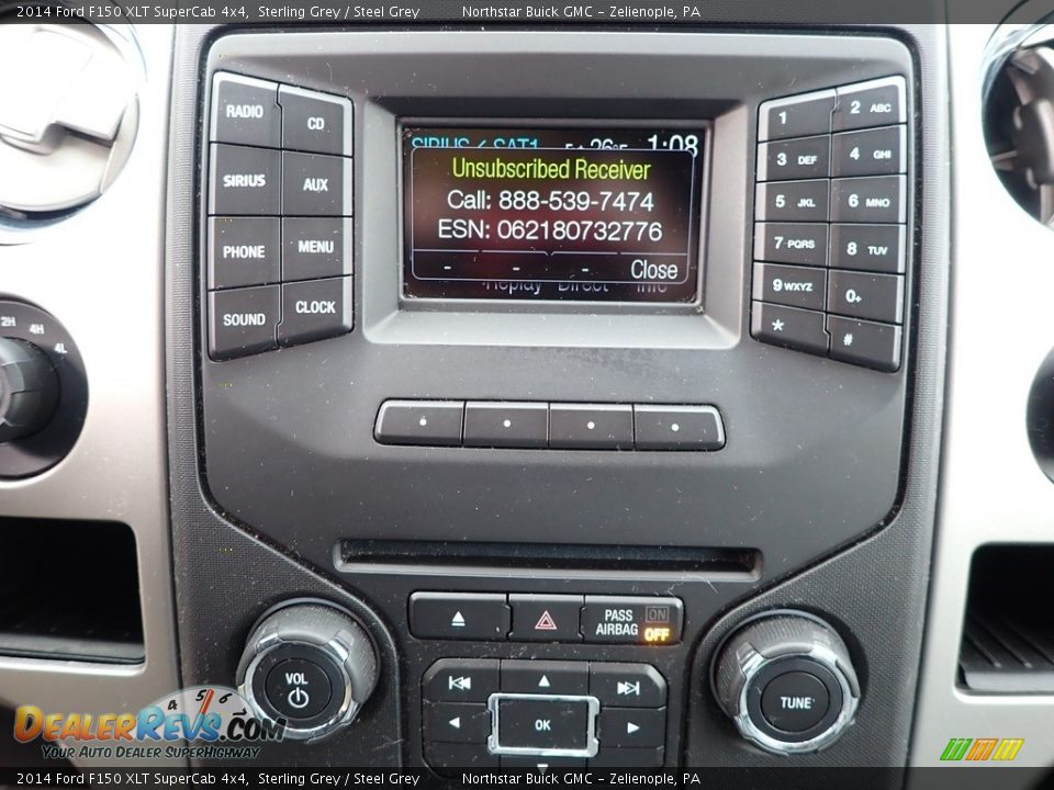 2014 Ford F150 XLT SuperCab 4x4 Sterling Grey / Steel Grey Photo #25