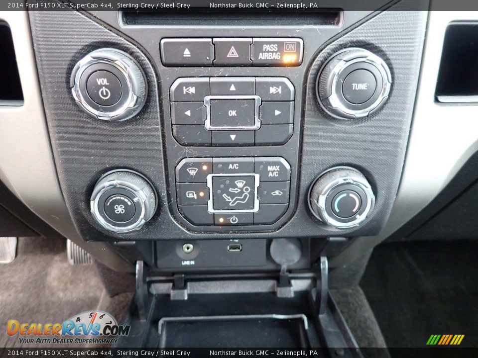 2014 Ford F150 XLT SuperCab 4x4 Sterling Grey / Steel Grey Photo #26
