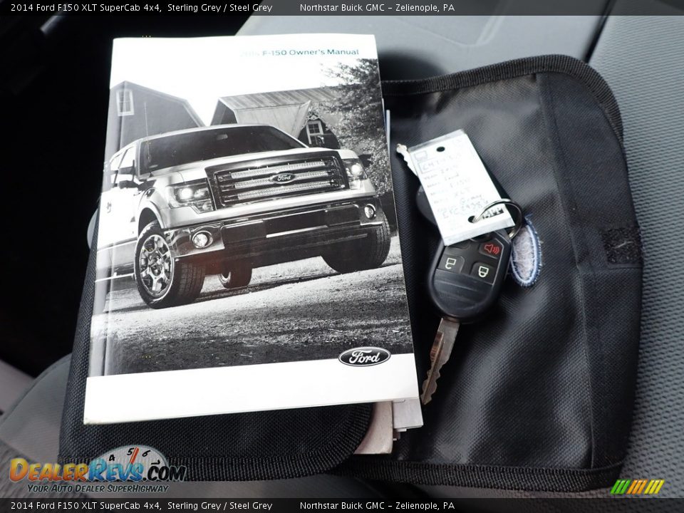 2014 Ford F150 XLT SuperCab 4x4 Sterling Grey / Steel Grey Photo #29