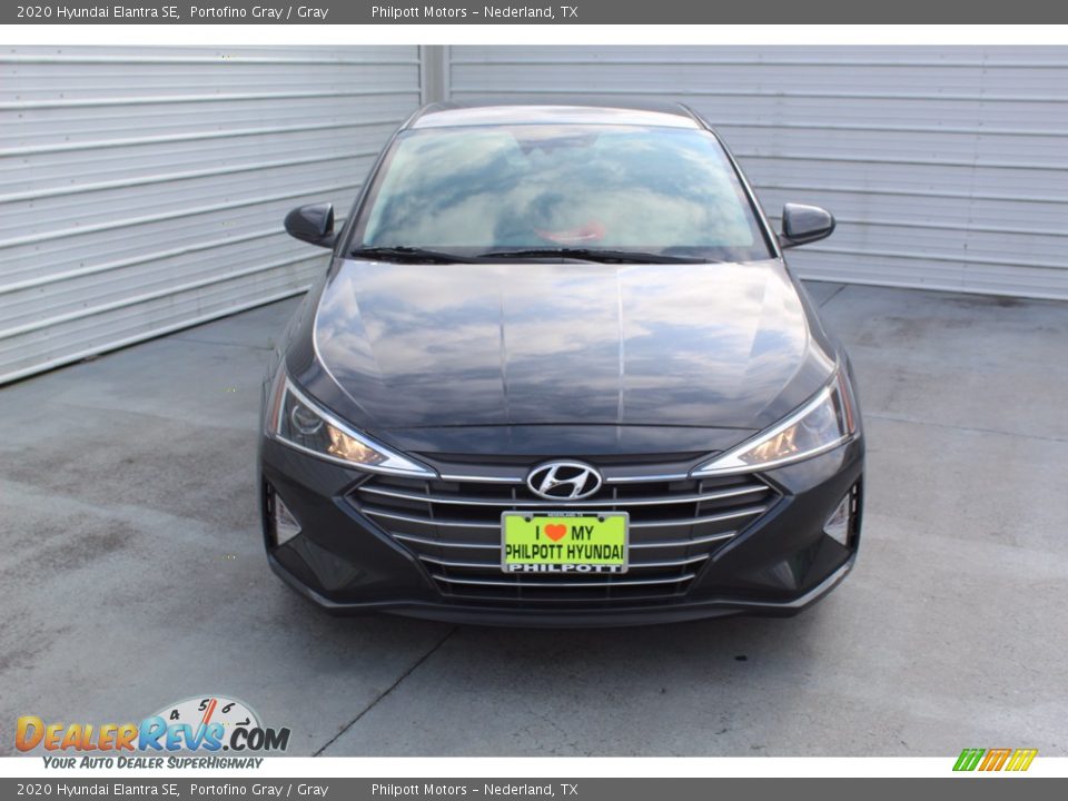 2020 Hyundai Elantra SE Portofino Gray / Gray Photo #3
