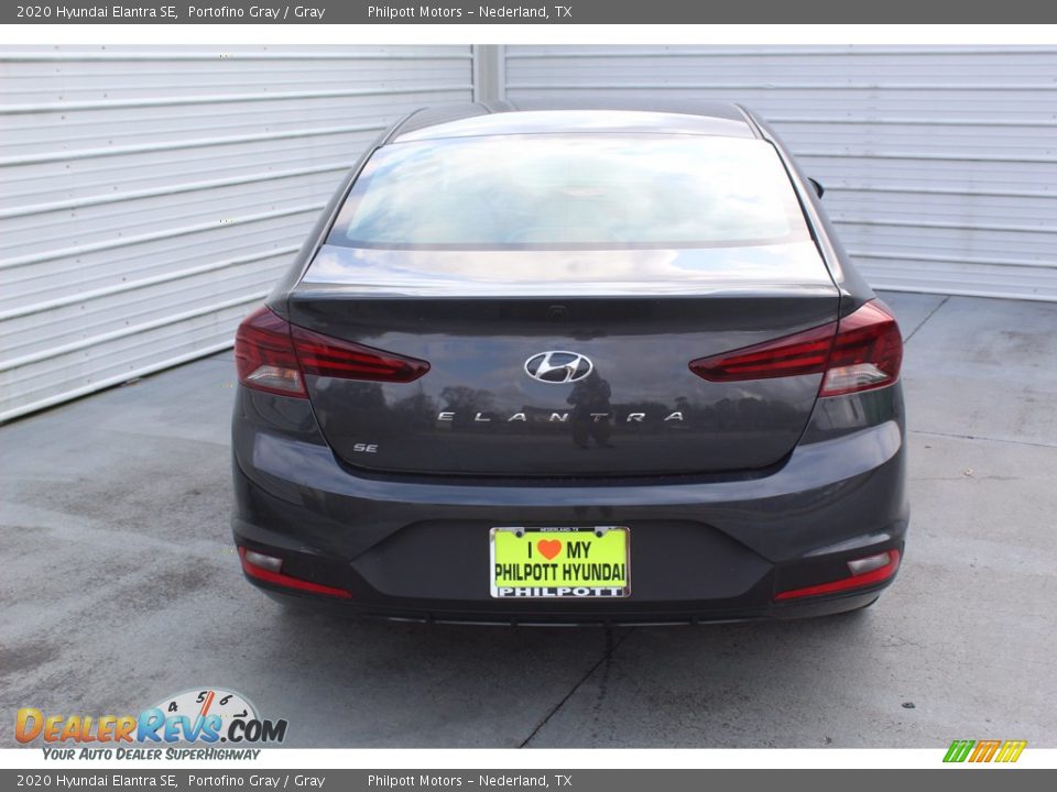 2020 Hyundai Elantra SE Portofino Gray / Gray Photo #7