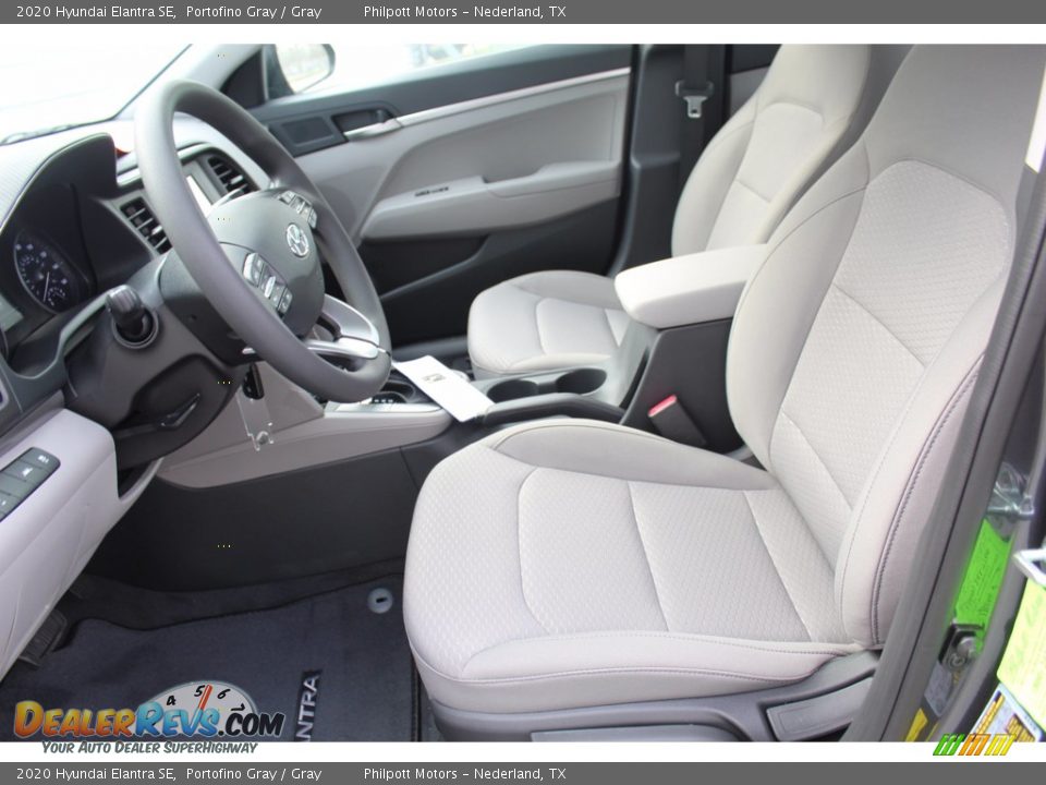 2020 Hyundai Elantra SE Portofino Gray / Gray Photo #10