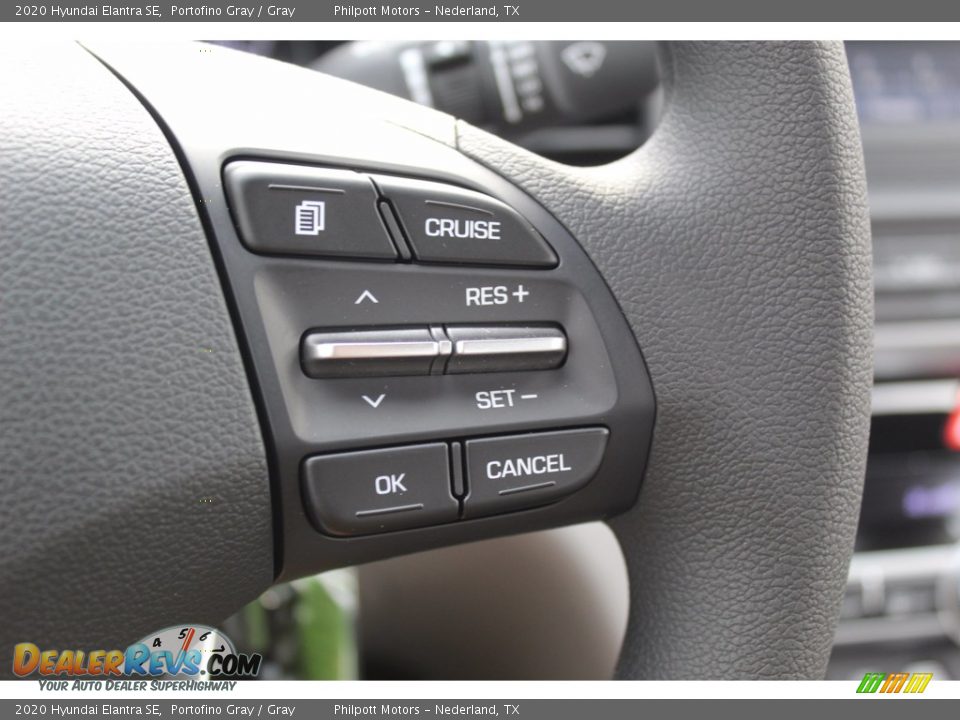 2020 Hyundai Elantra SE Portofino Gray / Gray Photo #12