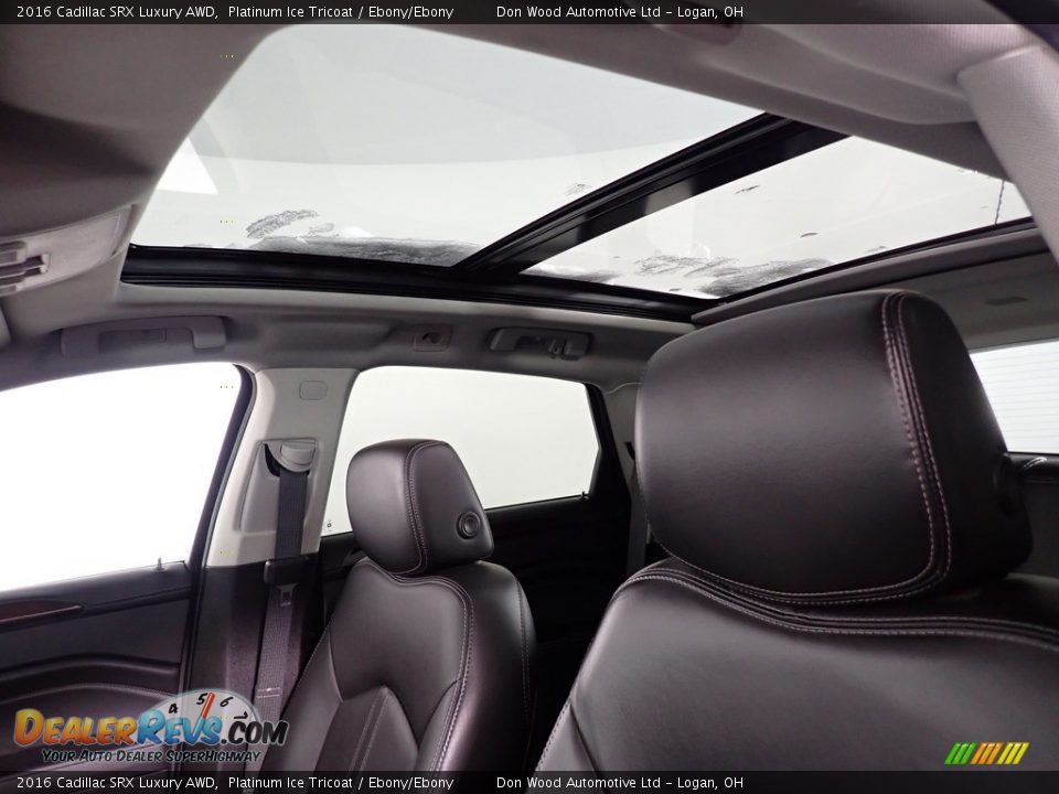 2016 Cadillac SRX Luxury AWD Platinum Ice Tricoat / Ebony/Ebony Photo #2