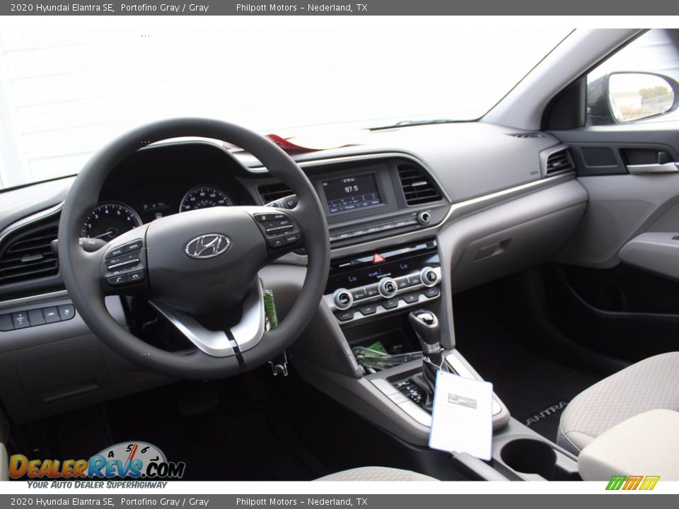 2020 Hyundai Elantra SE Portofino Gray / Gray Photo #20