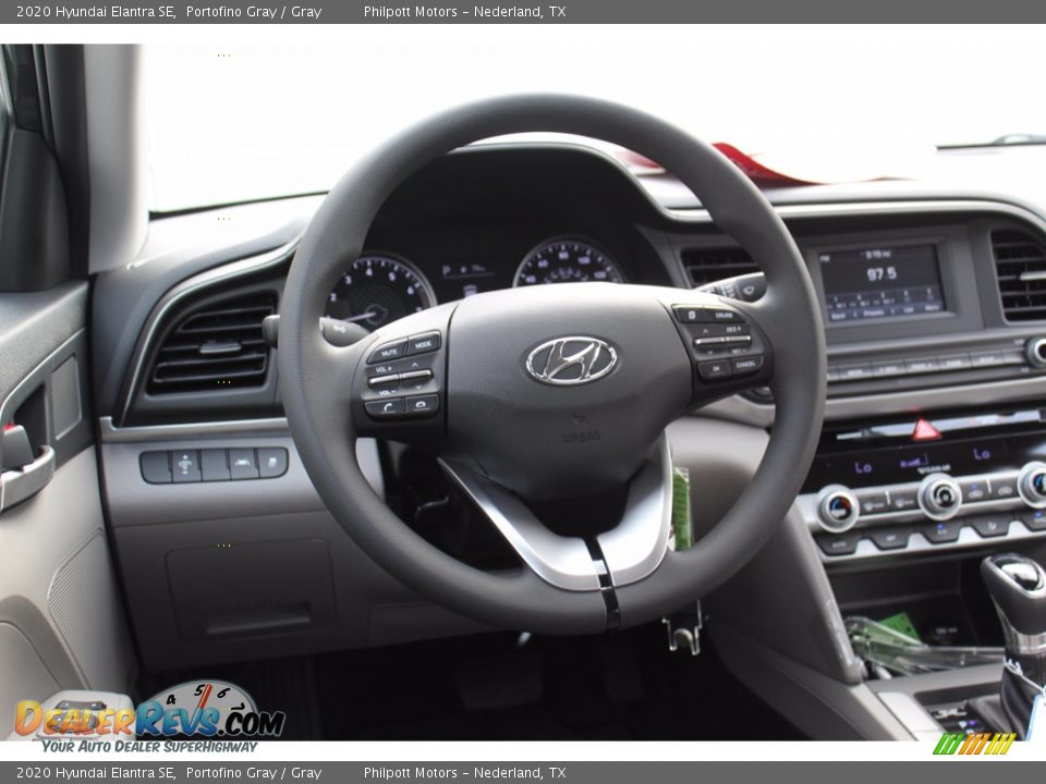 2020 Hyundai Elantra SE Portofino Gray / Gray Photo #21
