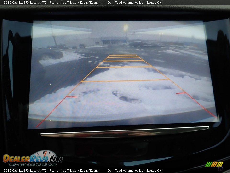 2016 Cadillac SRX Luxury AWD Platinum Ice Tricoat / Ebony/Ebony Photo #5
