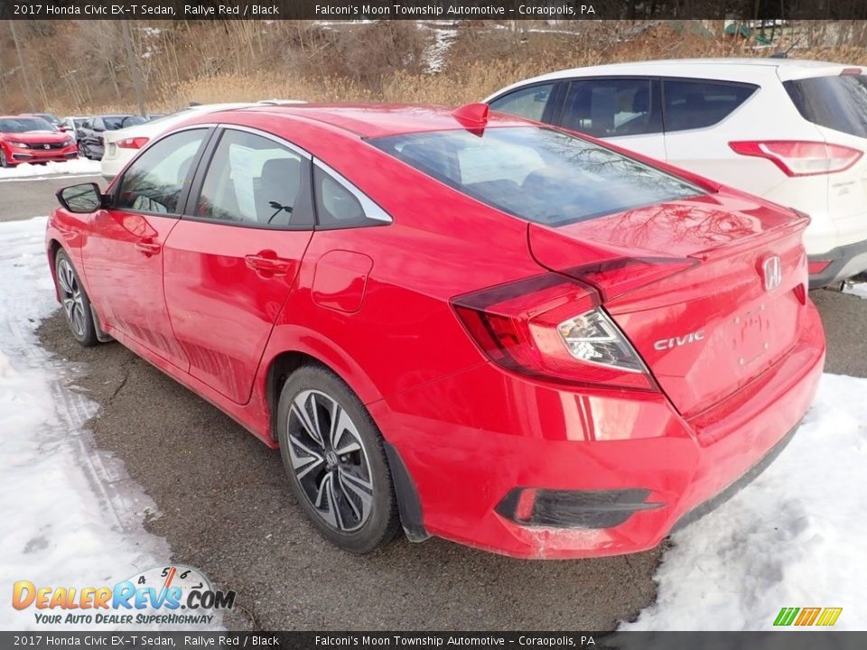 2017 Honda Civic EX-T Sedan Rallye Red / Black Photo #2