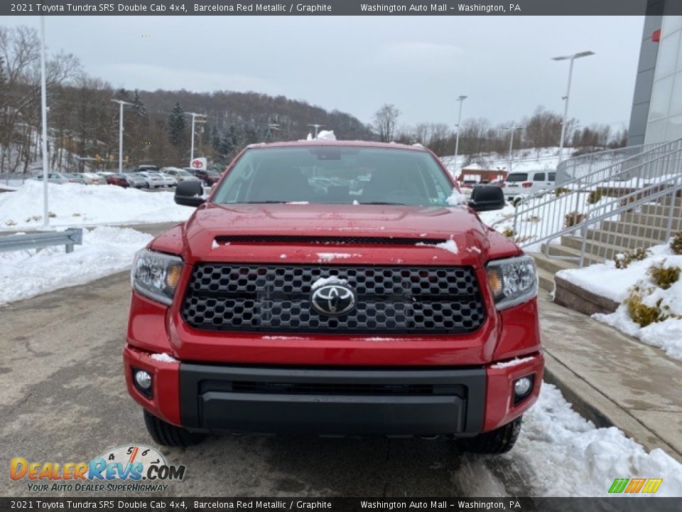 2021 Toyota Tundra SR5 Double Cab 4x4 Barcelona Red Metallic / Graphite Photo #11