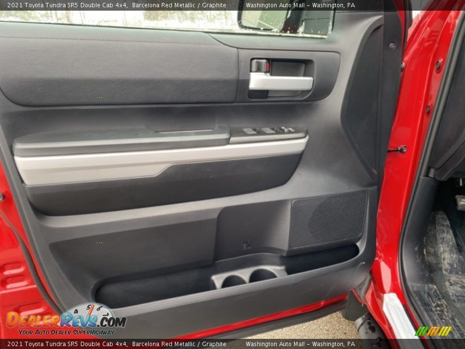 2021 Toyota Tundra SR5 Double Cab 4x4 Barcelona Red Metallic / Graphite Photo #20