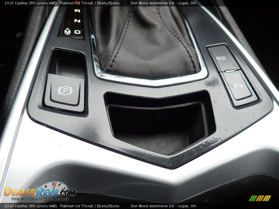 2016 Cadillac SRX Luxury AWD Platinum Ice Tricoat / Ebony/Ebony Photo #31