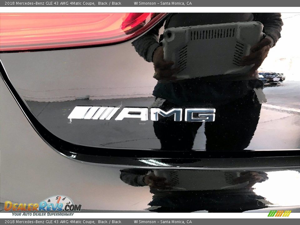2018 Mercedes-Benz GLE 43 AMG 4Matic Coupe Black / Black Photo #31