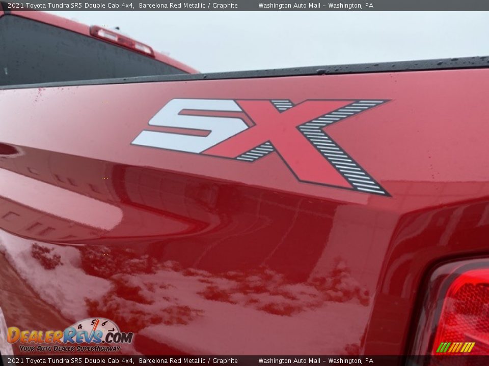 2021 Toyota Tundra SR5 Double Cab 4x4 Barcelona Red Metallic / Graphite Photo #22