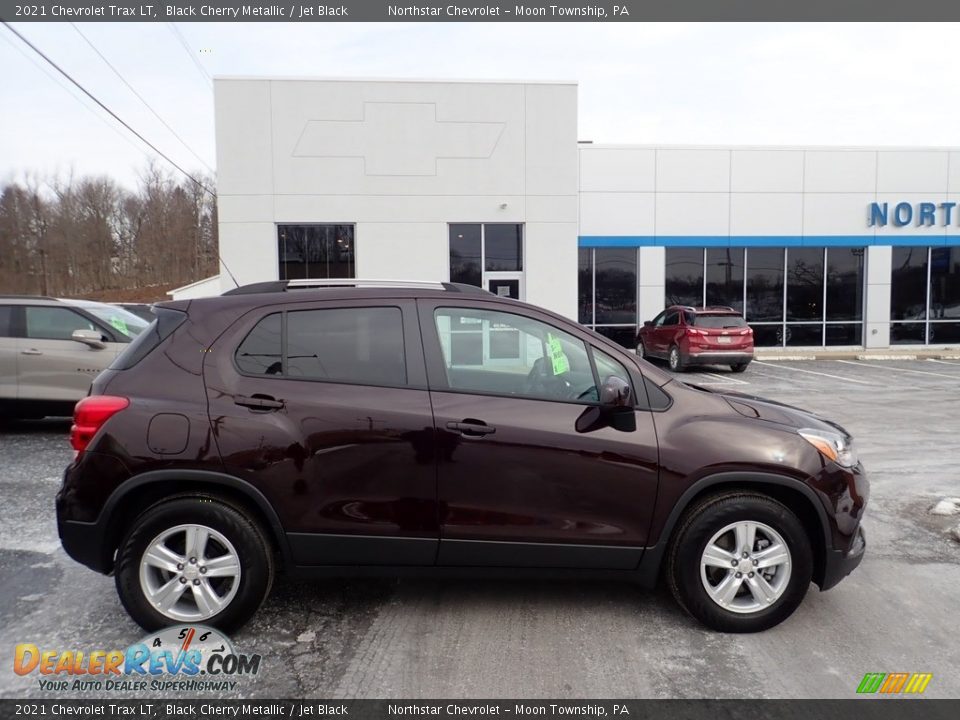 2021 Chevrolet Trax LT Black Cherry Metallic / Jet Black Photo #7