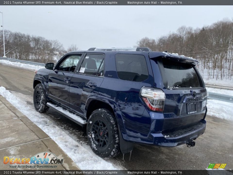 2021 Toyota 4Runner SR5 Premium 4x4 Nautical Blue Metallic / Black/Graphite Photo #2