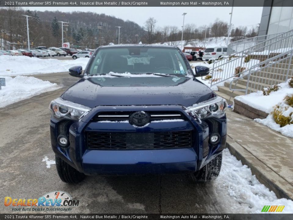 2021 Toyota 4Runner SR5 Premium 4x4 Nautical Blue Metallic / Black/Graphite Photo #12