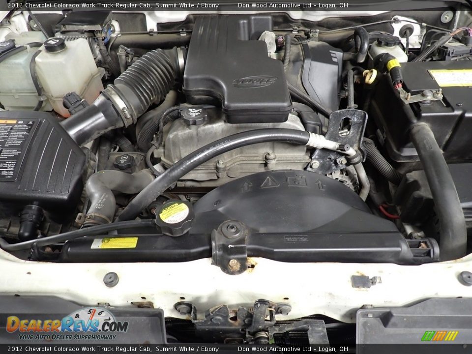 2012 Chevrolet Colorado Work Truck Regular Cab Summit White / Ebony Photo #6