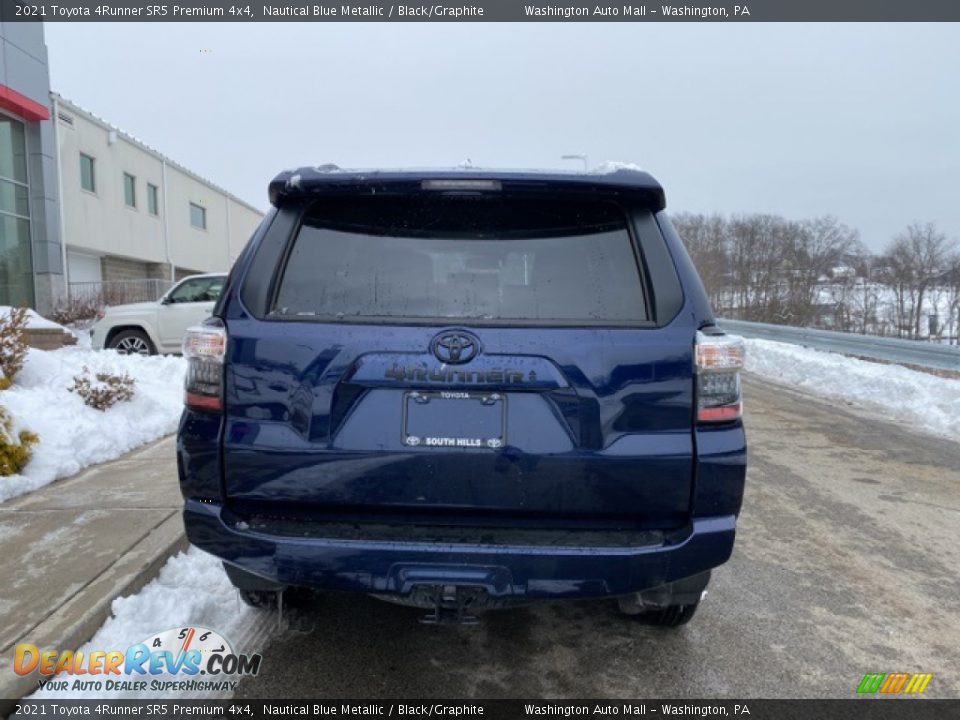 2021 Toyota 4Runner SR5 Premium 4x4 Nautical Blue Metallic / Black/Graphite Photo #15