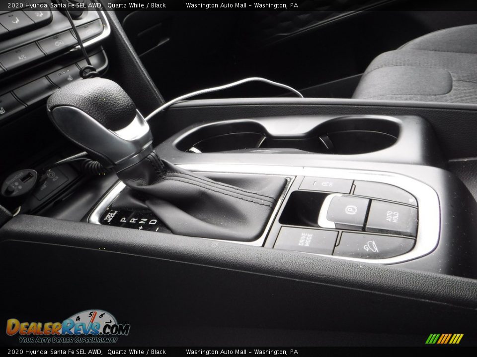 2020 Hyundai Santa Fe SEL AWD Quartz White / Black Photo #15