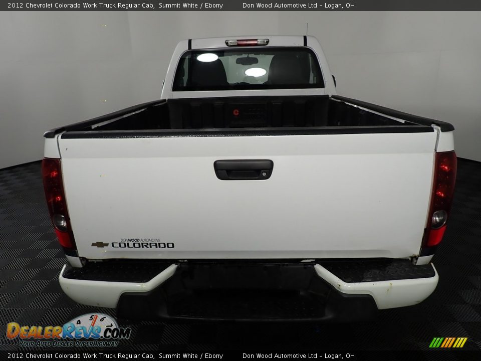 2012 Chevrolet Colorado Work Truck Regular Cab Summit White / Ebony Photo #11