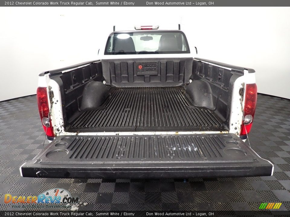 2012 Chevrolet Colorado Work Truck Regular Cab Summit White / Ebony Photo #12